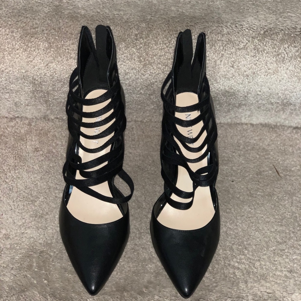Black Nine West Heels